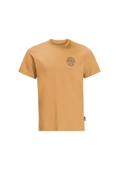 Jack Wolfskin Campfire Erkek Outdoor T-shirt - Sarı