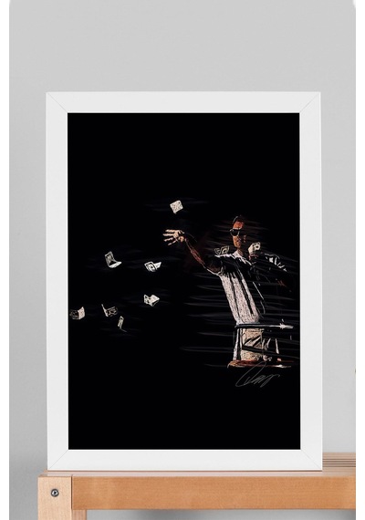 Jordan Belfort The Wolf Of Wall Street Çerçeveli Tablo - Estetik Poster