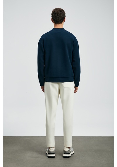 Lufian 112030182 Dark Erkek Sweatshirt Lacivert