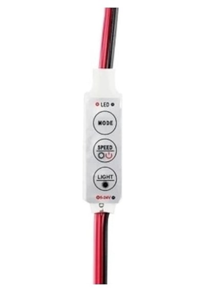12a Kablolu Tek Renk Manuel Dimmer 8-16v