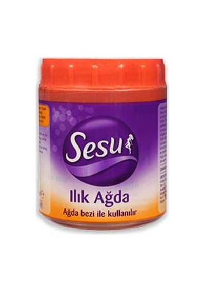 Sesu Ilık Ağda Kavanoz Turuncu 230 ML