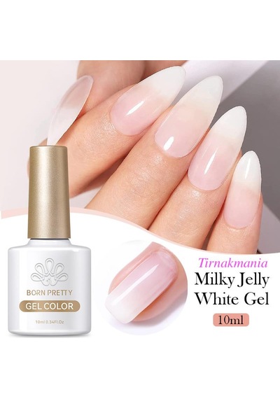 Born Pretty 10 Ml Rakı Beyazı Kalıcı Oje 56365 Milky White