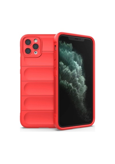 Apple iPhone Uyumlu,  11 Pro Kılıf Optimum Silikon - Kırmızı