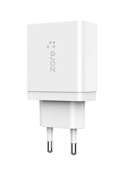 Ariatech Xmac Serisi Zr-x2 Seyahat Şarj Başlığı - Beyaz Beyaz