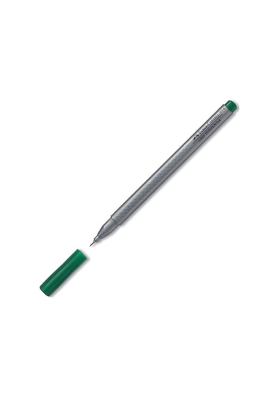 Faber Castell Grip Finepen Yeşil Keçeli Kalem 0.4 Mm 151667