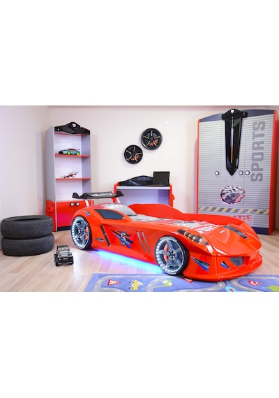 Setaymobilya Bazalı Arabalı Yatak , Jaguar Full Ledli Bazalı Araba Yatak Setaymobilya Bazalı Arabalı Yatak , Jaguar Full Ledli Bazalı Araba Yatak