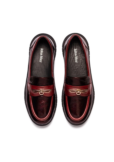 Sneaker Günlük Kadın Mar-25y-192-208 John May Koyu Bordo Bordo