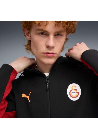 Puma Galatasaray Evostrıpe Erkek Kapüşonlu Ceket 782902 05 Siyah