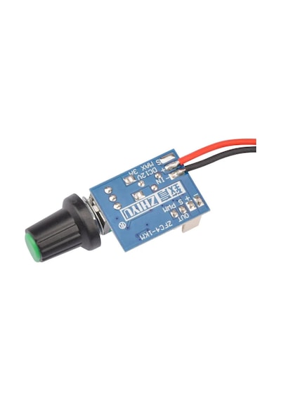 Dc 12v Pwm Fan Hız Kontrol Devresi Zfc4-1km Ayar Potlu Anahtarlı Pc Cpu