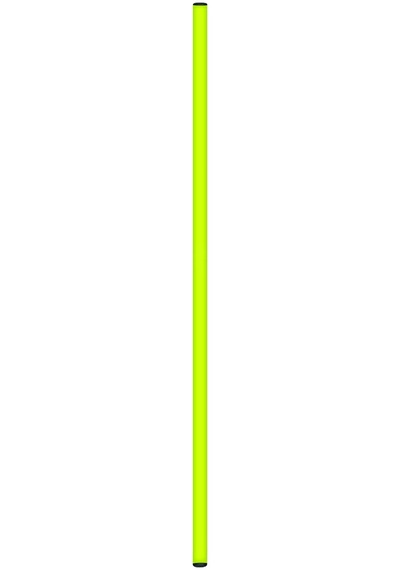 Cbk-50 Flourance Antreman Çubuğu 50 Cm Fosforlu Antrenman Ürünü Spor Malzemesi Sporcu Aleti Çok Renkli