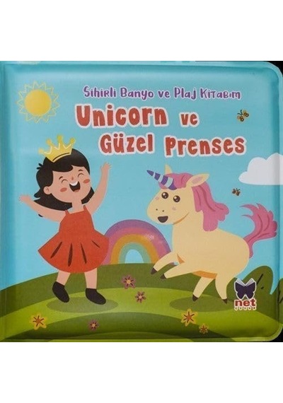 Unicorn Ve Güzel Prenses - Sihirli Banyo Ve Plaj Kitabım Sku: Zeusstk5a6419179f