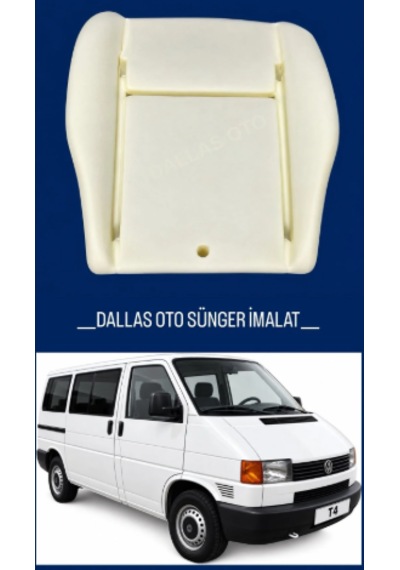 Volkswagen T-4 Transporter Uyumlu Oto Koltuk Oturak Süngeri 1990-2003 1