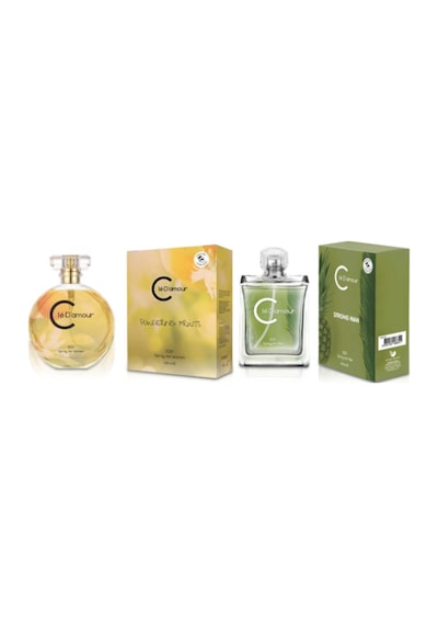 Cle D'amour Powdering Fruits Kadın Parfüm EDP 50 ML + Strong Man Erkek Parfüm EDP 50 ML