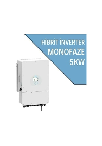 5kw Hibrit Monofaze İnverter Lv