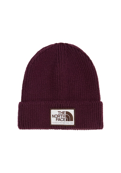 The North Face Tnf Logo Box Cuffed Beanıe Unisex Bere Nf0a8che10j1 Bordo