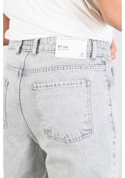 HLT Jeans Erkek Açık Gri Straight Baggy Fit Likrasız Rahat Kesim %100 Pamuk Loose Jean Pantolon Oliver AÇIK GRİ HLT Jeans Erkek Açık Gri Straight Baggy Fit Likrasız Rahat Kesim %100 Pamuk Loose Jean Pantolon Oliver AÇIK GRİ