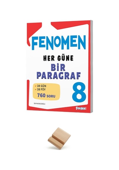 Fenomen Lgs 8. Sınıf 2027 Her Güne Bir Paragraf Soru Bankası + Telefon Standı