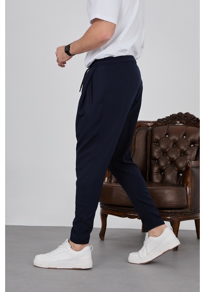 Baykim Sports Wears Unisex Modern Şalvar Pantolon Lacivert