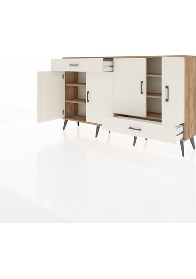 Arges Konsol 5 Raflı 2 Çekmeceli 4 Kapaklı 176x30x99 Çam-aytaşı Aytası/aytası - Atlas Çam Arges Konsol 5 Raflı 2 Çekmeceli 4 Kapaklı 176x30x99 Çam-aytaşı Aytası/aytası - Atlas Çam