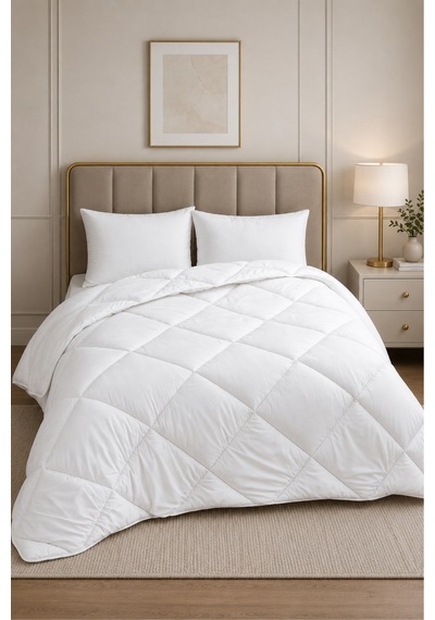 Formeya Beyaz Soft Dört Mevsim Yorgan Tek Kişilik 155X215
