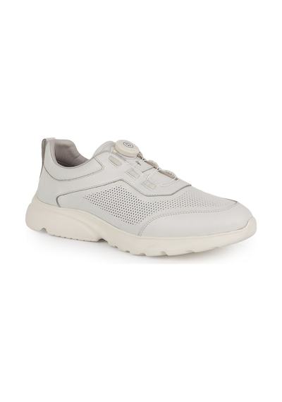 Libero Erkek Sneaker Ayakkabı Hakiki Deri Çevirmeli Döner Kilitli Pratik Bağcık Lazer Delikli Hafif Eva Taban L6000 Beyaz Libero Erkek Sneaker Ayakkabı Hakiki Deri Çevirmeli Döner Kilitli Pratik Bağcık Lazer Delikli Hafif Eva Taban L6000 Beyaz