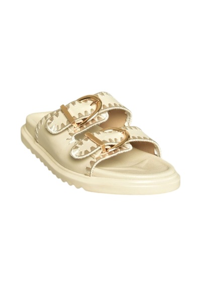 Fox Shoes U267146209 Bej Kadın Terlik Bej-suni Deri
