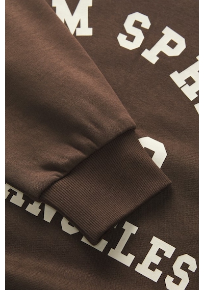 Jack & Jones Jxmerle Kadın Sweatshirt Kahverengi