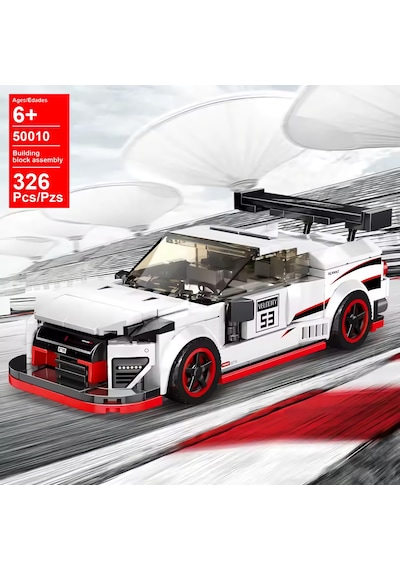 Teknik Nissan Gtr R35 Lego Araba Porsche Araba Yapı Blok Nissan Gt-r Oyuncak Araba - 326 Parça