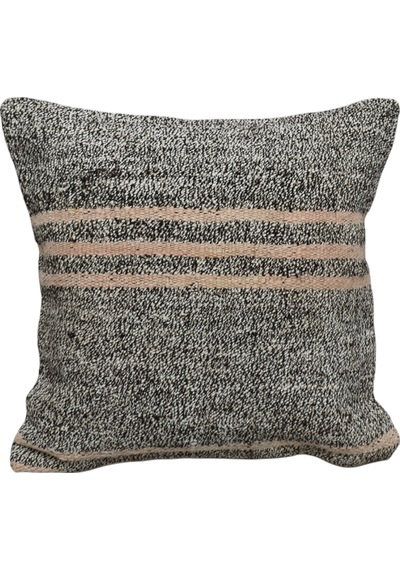 Zehra Abla Halı Yeni El Dokuma Dekoratif Kilim Kırlent Yastık Kılıfı 6738 Çok Renkli