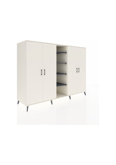 Kronos Dolap 12 Raflı 4 Kapaklı 220x59x163 Aytaşı-aytaşı/antrasit Aytaşı-aytaşı/antrasit Kronos Dolap 12 Raflı 4 Kapaklı 220x59x163 Aytaşı-aytaşı/antrasit Aytaşı-aytaşı/antrasit