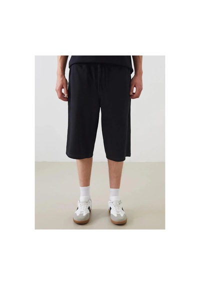 Lc Waikiki Xsıde Siyah Rahat Kalıp Erkek Şort New Black