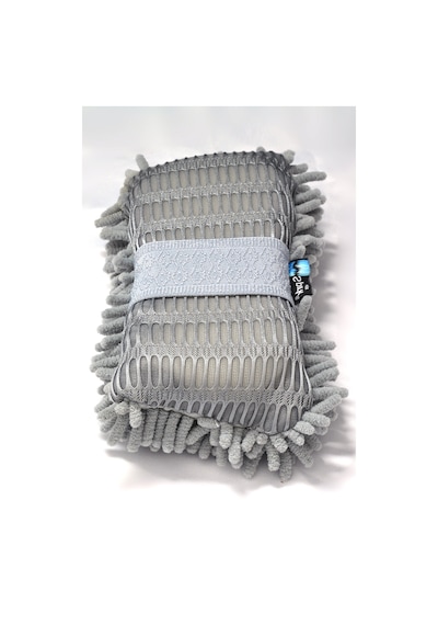 Spark 7040 Mikrofiber Şönil Oto Temizlik Ve Yıkama Süngeri Gri 9 Adet