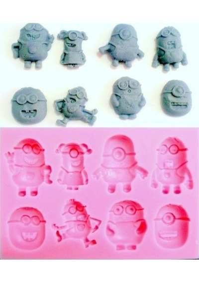 Silikon Minions Kalıp Goldcakes