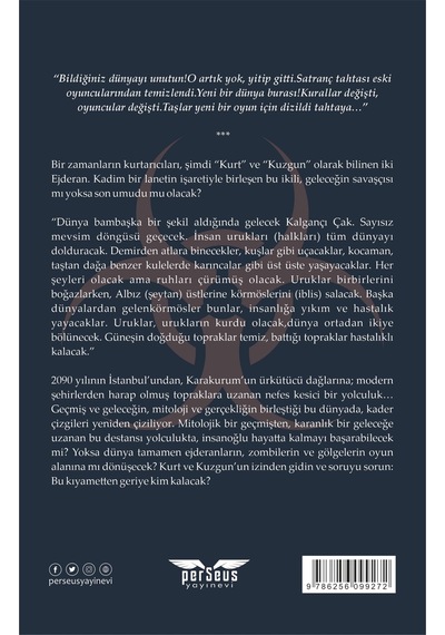 Kıyamet Virüsü, Kıyamet Günceleri, - Kaan Karacaalp, Mehmet Fuat Atalayer, Perseus Yayınevi,