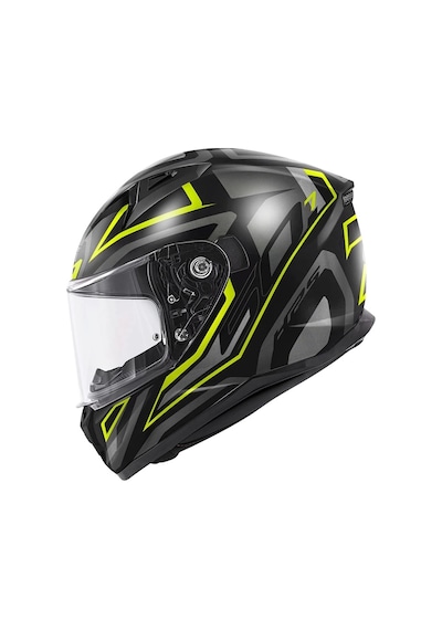 50.7 Proton Mat Tıtanıum-sarı Kask Tek Renk