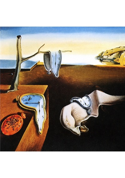 Salvador Dali Atomicus Potre Ve Eserleri Doğal Taş Bardak Altlığı 4'lü Set - Natural Stone Coasters - Taş Çok Renkli