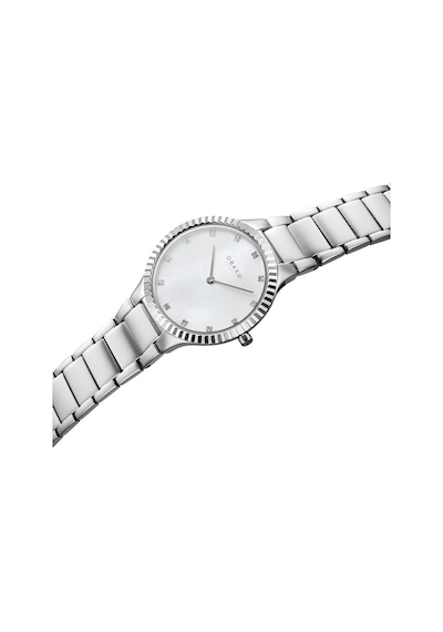 Obaku Denmark V292lxcwsc Quartz Çelik Gri Sedef Kadran 31 Mm Kadın Kol Saati Gri