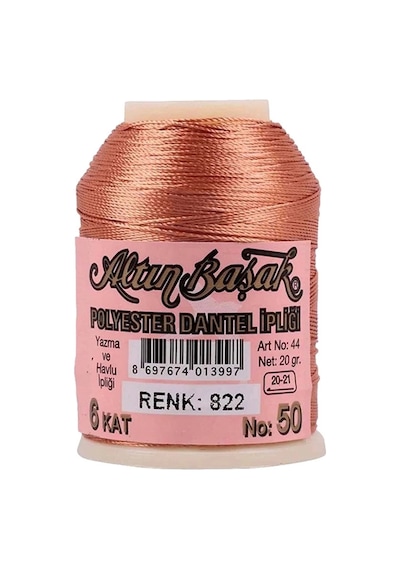 Hubrendy Tedarik 3 Adet Altınbaşak Oya Ve Dantel İpi 20 Gr - Royaleks - No: 822 - 554 - 137