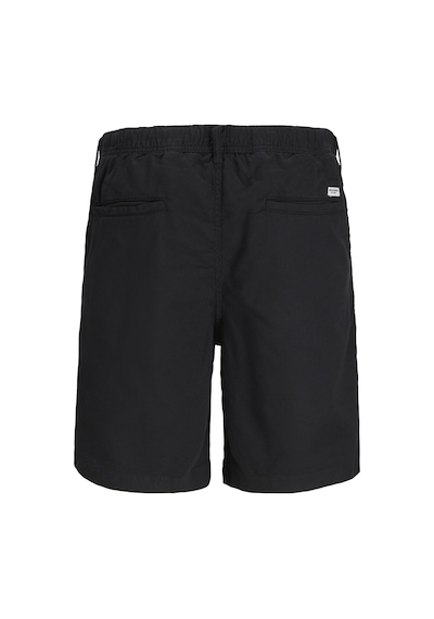 Jack & Jones Erkek Keten Karışımlı Şort - Jaiden - 12274968 Black