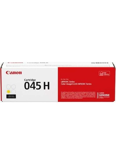 Canon CRG-045H Y Yellow Sarı 2.200 Sayfa Yüksek Kapasite Toner M