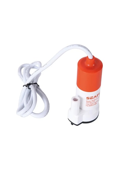 Seaflo Mini Dalgıç Su Karavan Pompası 12 Lt/dk 12v 2a- Hortum Çıkışı Ø: 1/2'' 12mm - Gıda Sınıfı Güvenli