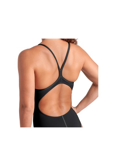 Arena Team Swimsuit Light Drop Solid Fl Kadın Siyah Yüzücü Mayo 004767550