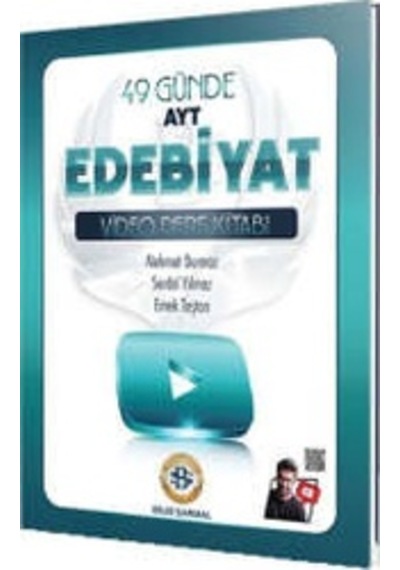 Bilgi Sarmal Yayınları 2025 Ayt Edebiyat 49 Günde Video Ders Kitabı
