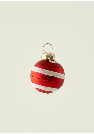 Bella Maison Christmas Mini Ball Dekoratif Süs Kırmızı 19x15x4 Cm