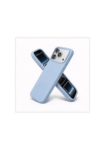 Apple Uyumlu iPhone 17 Pro Max Kılıf Renkli Lansman İçi Kadife Yumuşak Kamera Yükseltili Silikon Baby Mavi Apple Uyumlu iPhone 17 Pro Max Kılıf Renkli Lansman İçi Kadife Yumuşak Kamera Yükseltili Silikon Baby Mavi