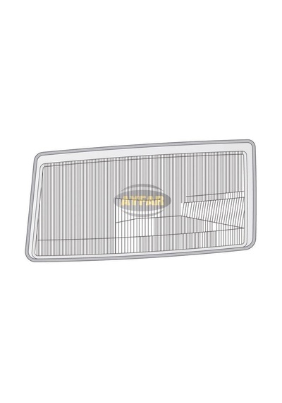 Far Camı Mercedes 190 W 201 1983-93 Sag