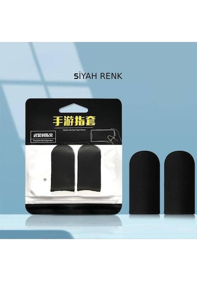 Parmaklık Eldiven Fiber Oyuncu Eldiveni Anti-ter Parmak Kılıf 1 Çift