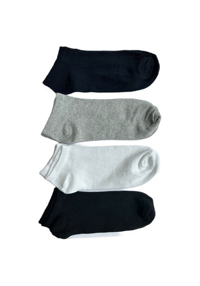 Ozzy Socks 12 Çift Ekonomik Pamuklu Renkli Erkek Patik Çok Renkli