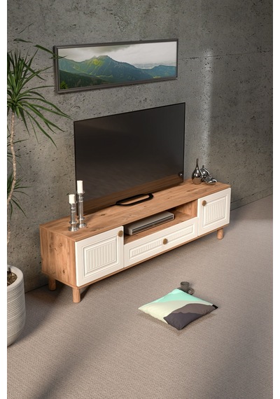 Bohem Tv Ünitesi 180 Cm Mdf Kapak Çam