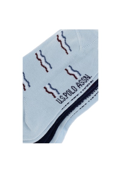 U.S. Polo Assn. Erkek Çocuk 3'lü Soket Çorap 50299299-VR003